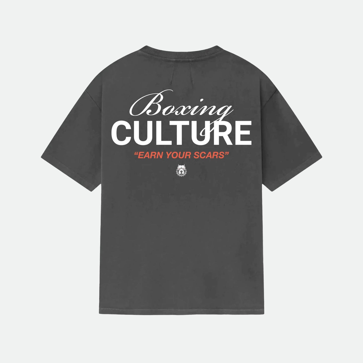 OVERSIZED "BOXING CULTURE" T-SHIRT - Mocha